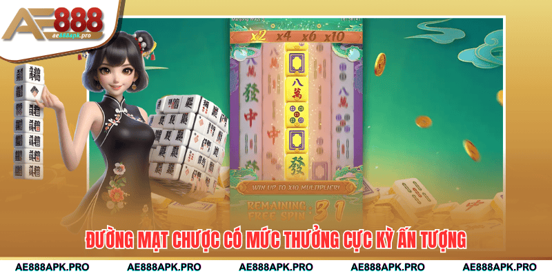 Đường Mạt Chược có mức thưởng cực kỳ ấn tượng